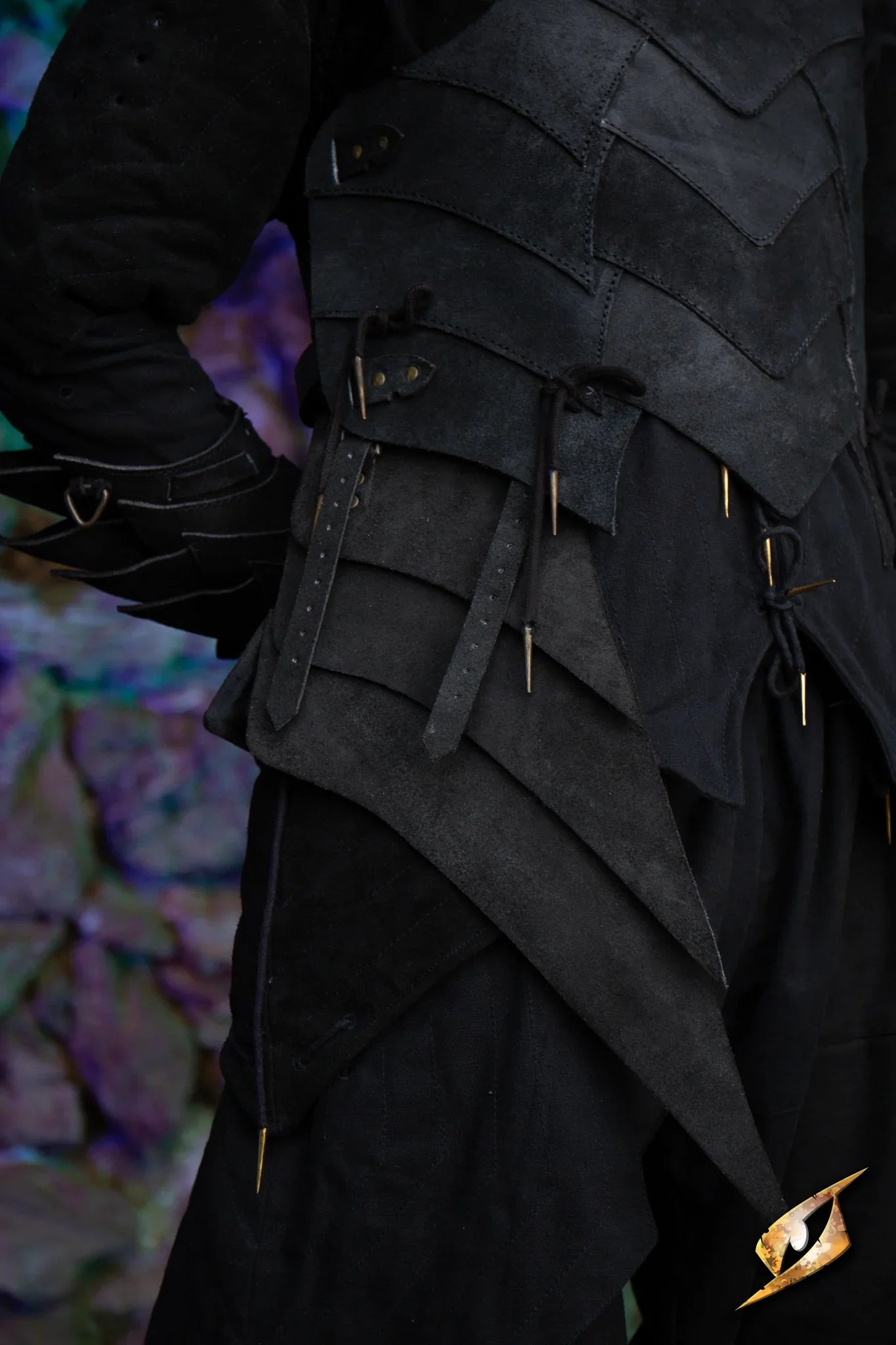 Shadow Armour Tassets-Suede