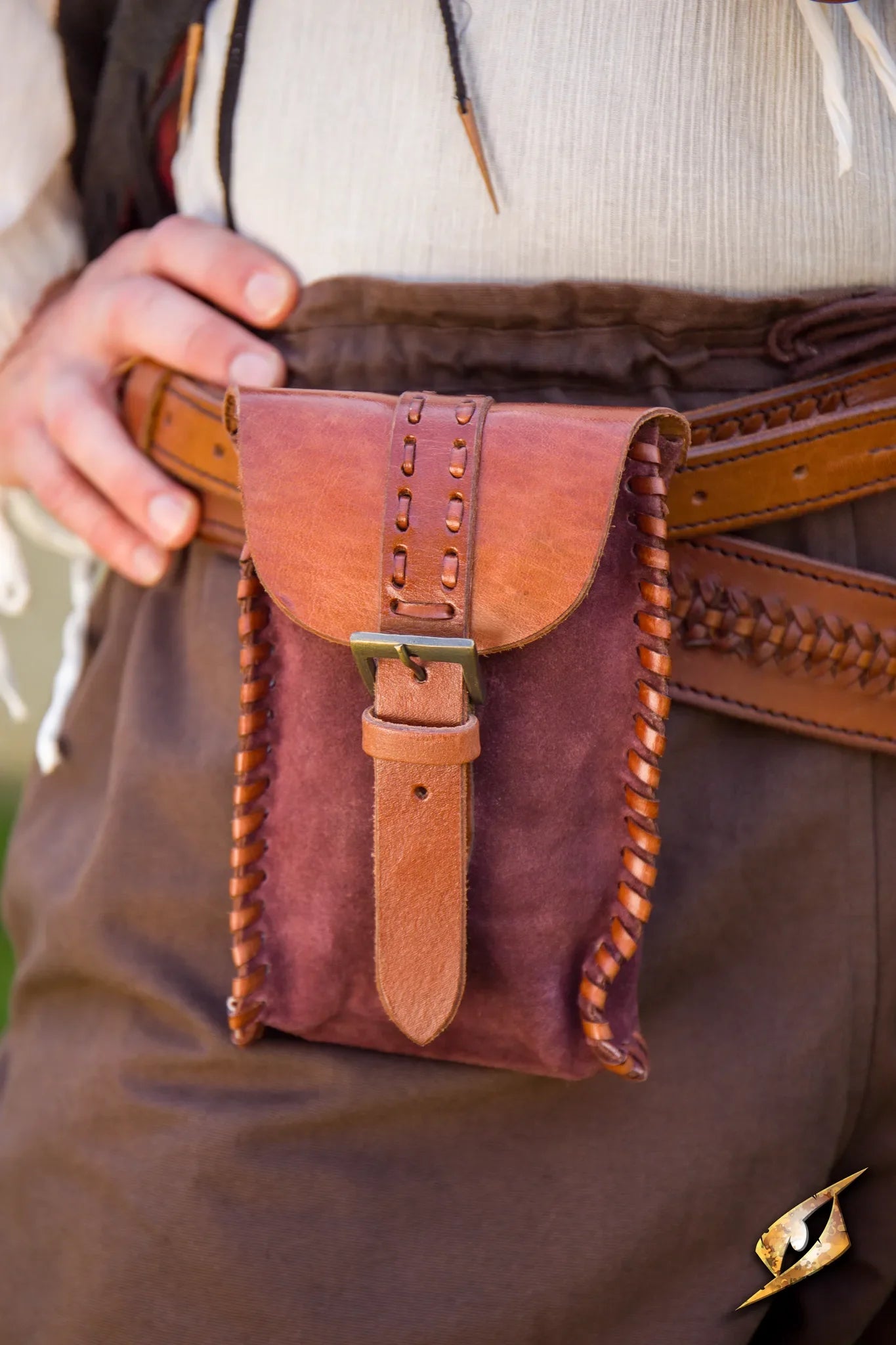 Merchant Suede Bag