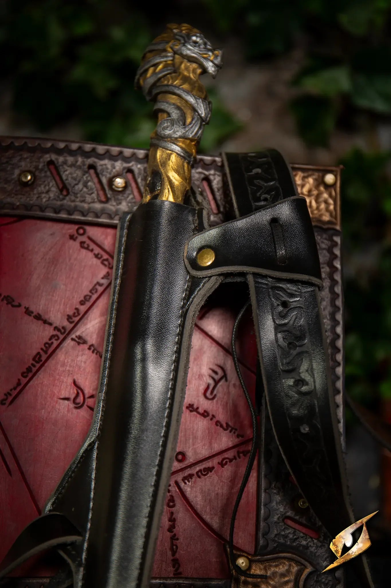 Wand Shoulder Holster - Faux Leather