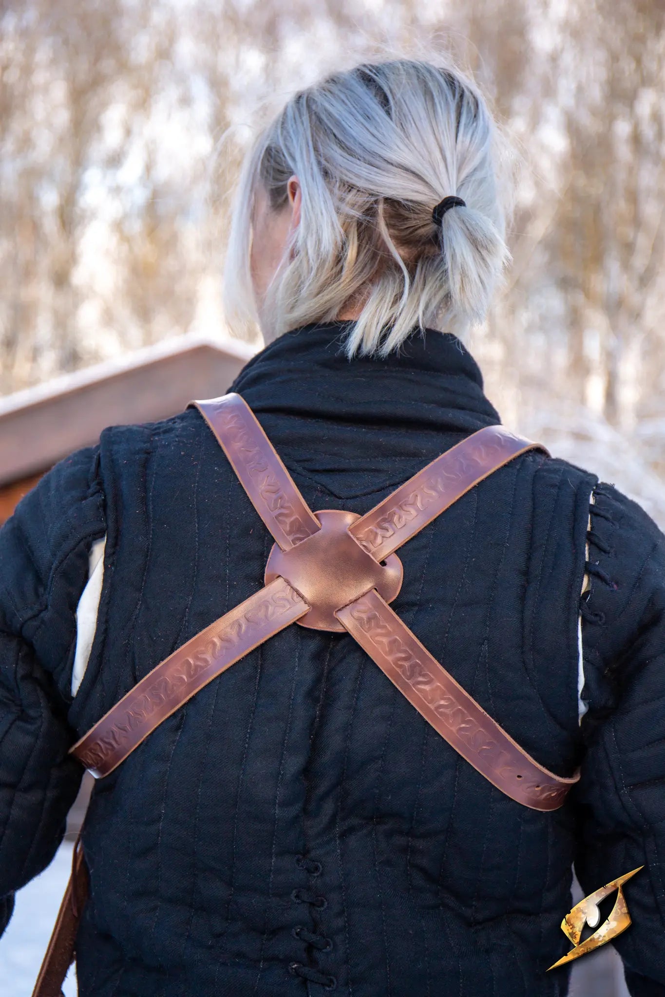Wand Shoulder Holster - Faux Leather