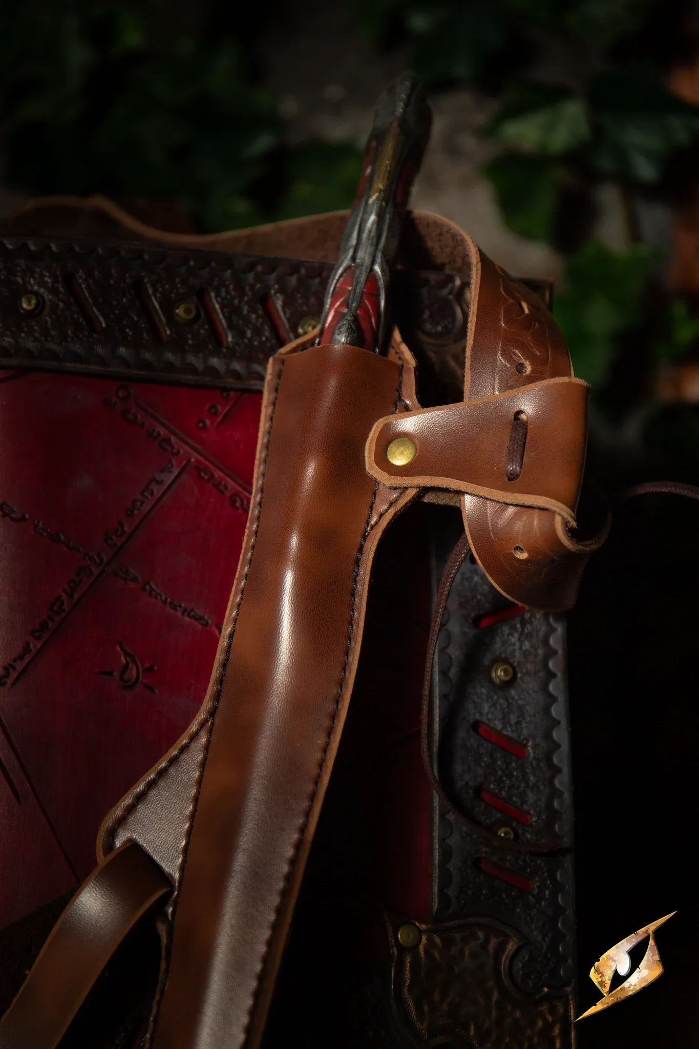 Wand Shoulder Holster - Faux Leather