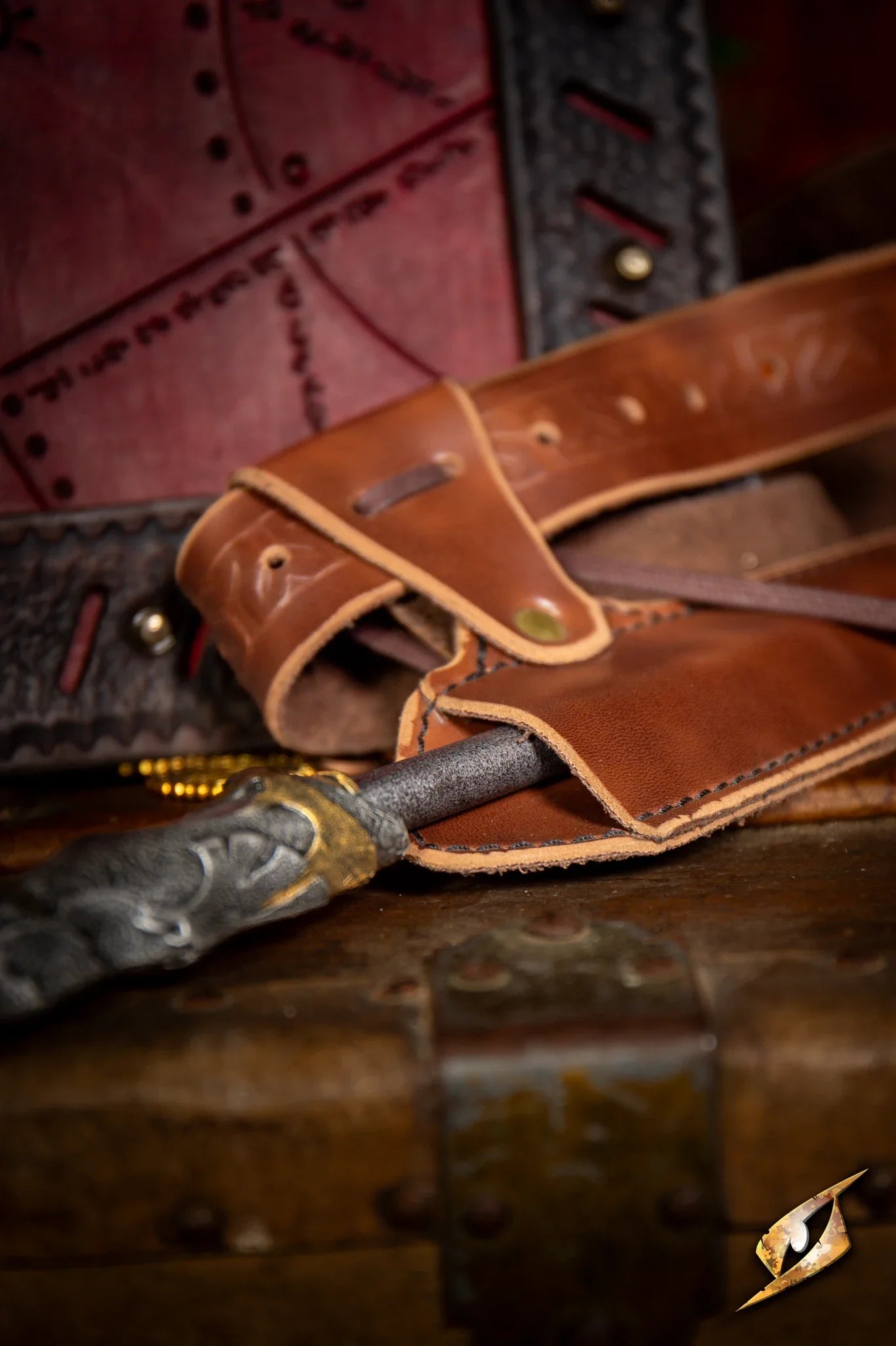 Wand Shoulder Holster - Faux Leather