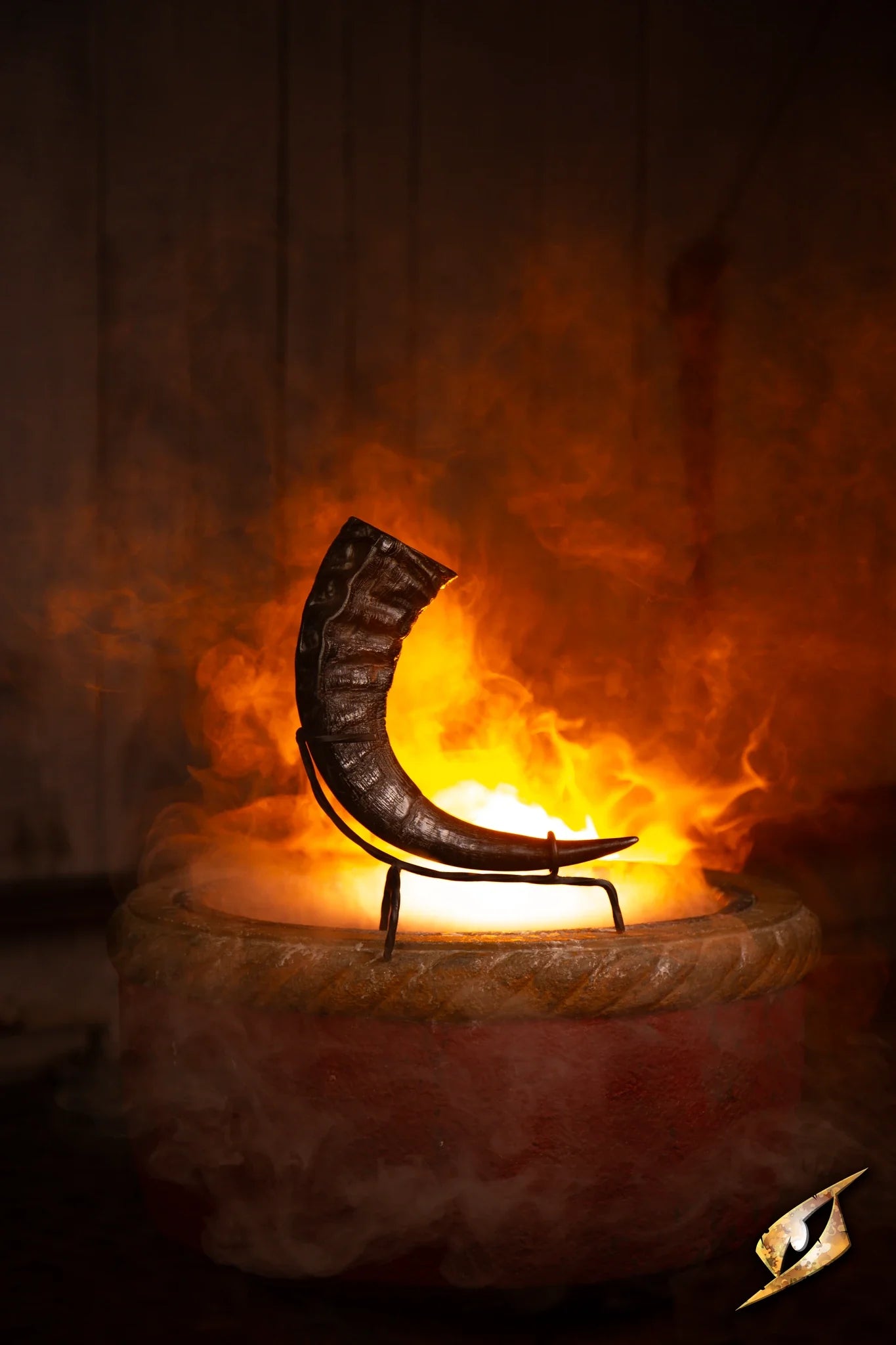 Ritualistic Drinking Horn