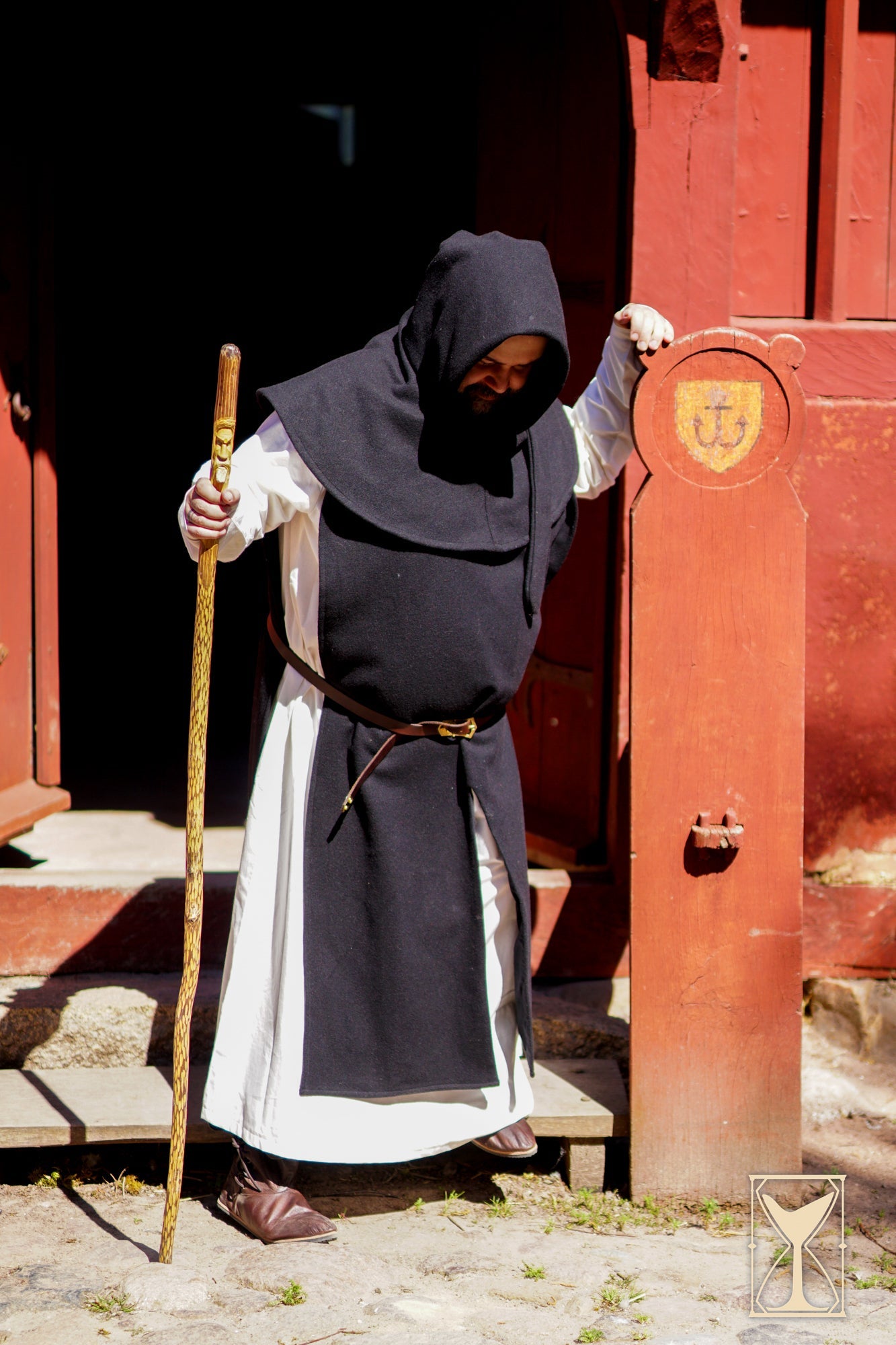 Simple Liripipe Hood - Brushed Wool