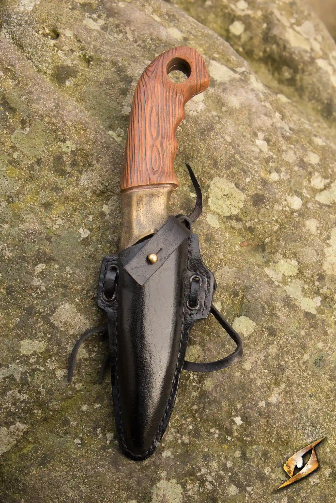 Woodsman Knife & Holder