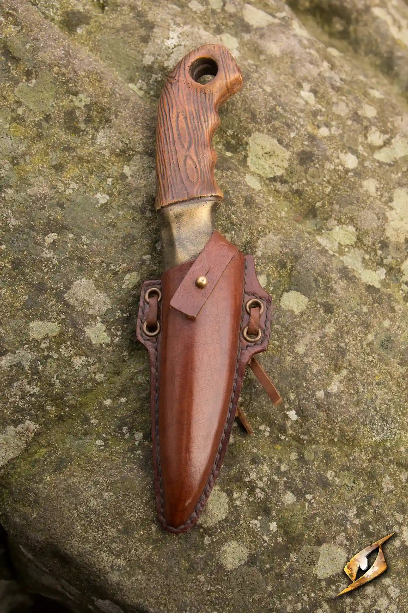 Woodsman Knife & Holder