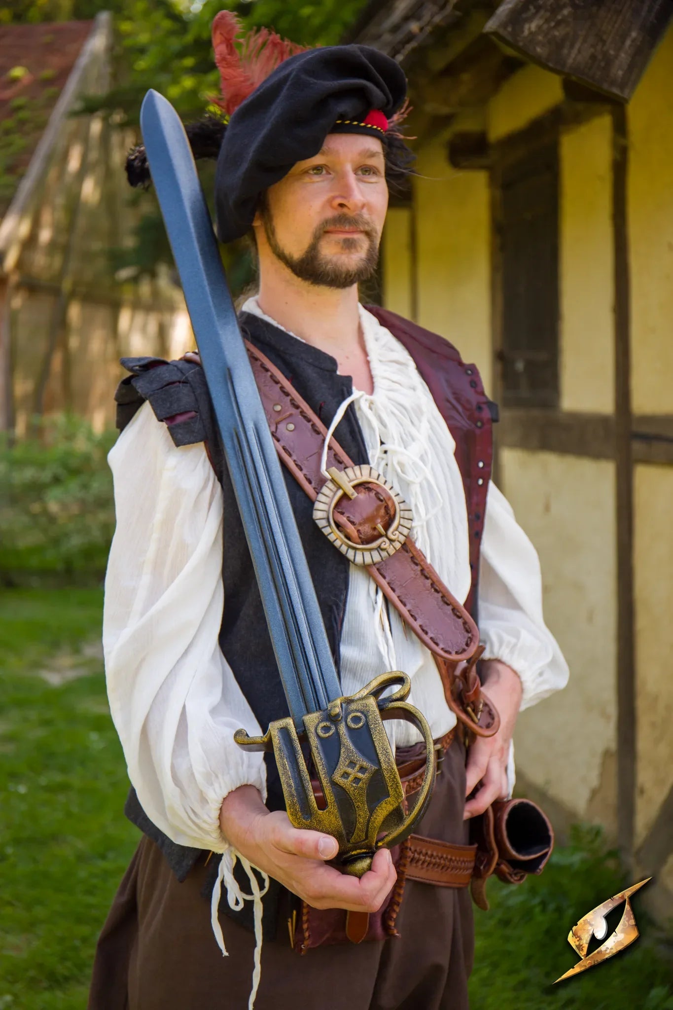Basket-hilted Broadsword