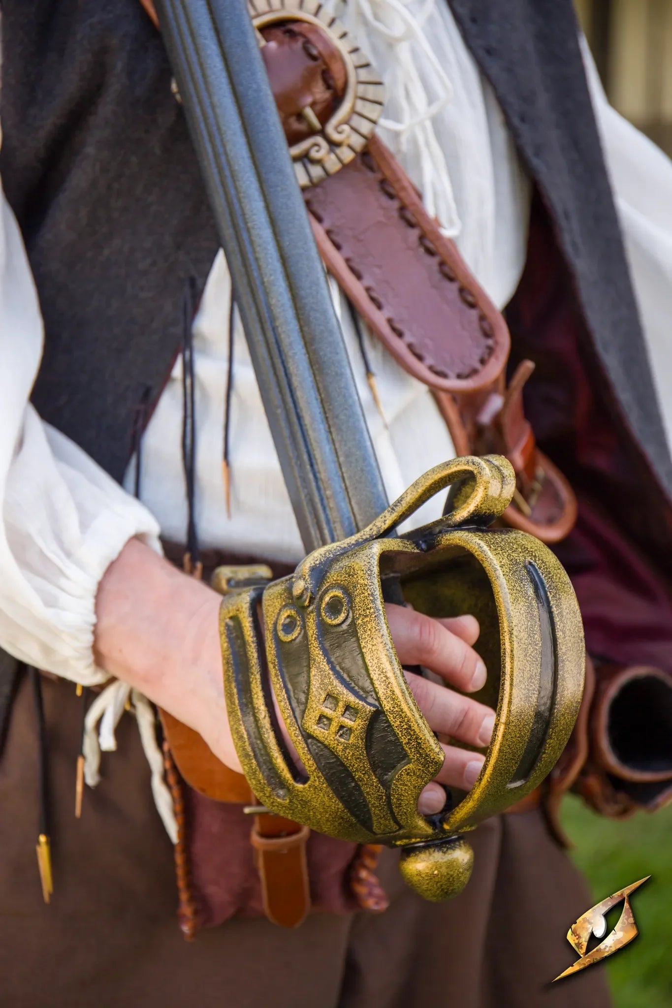 Basket-hilted Broadsword