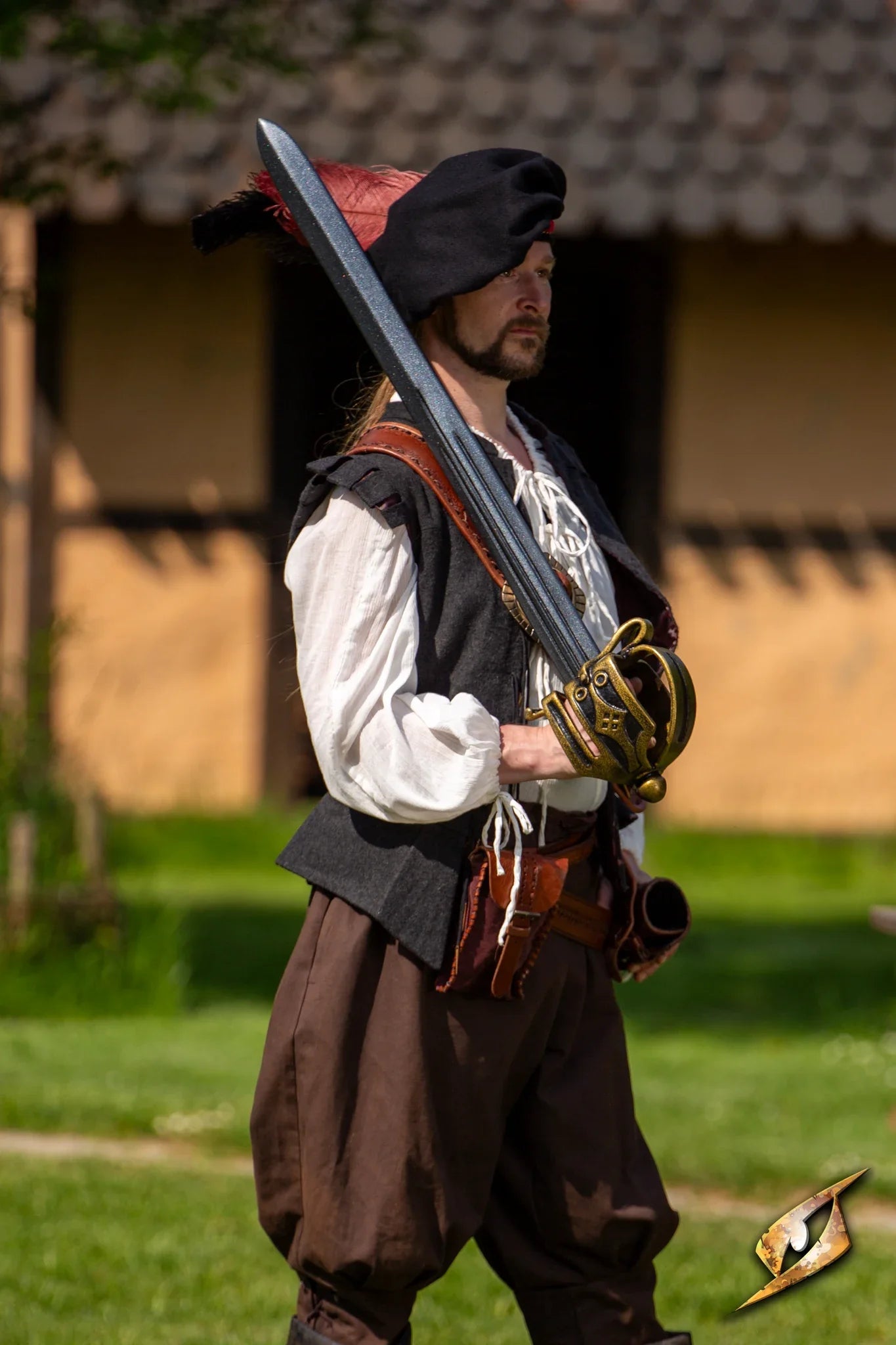 Basket-hilted Broadsword