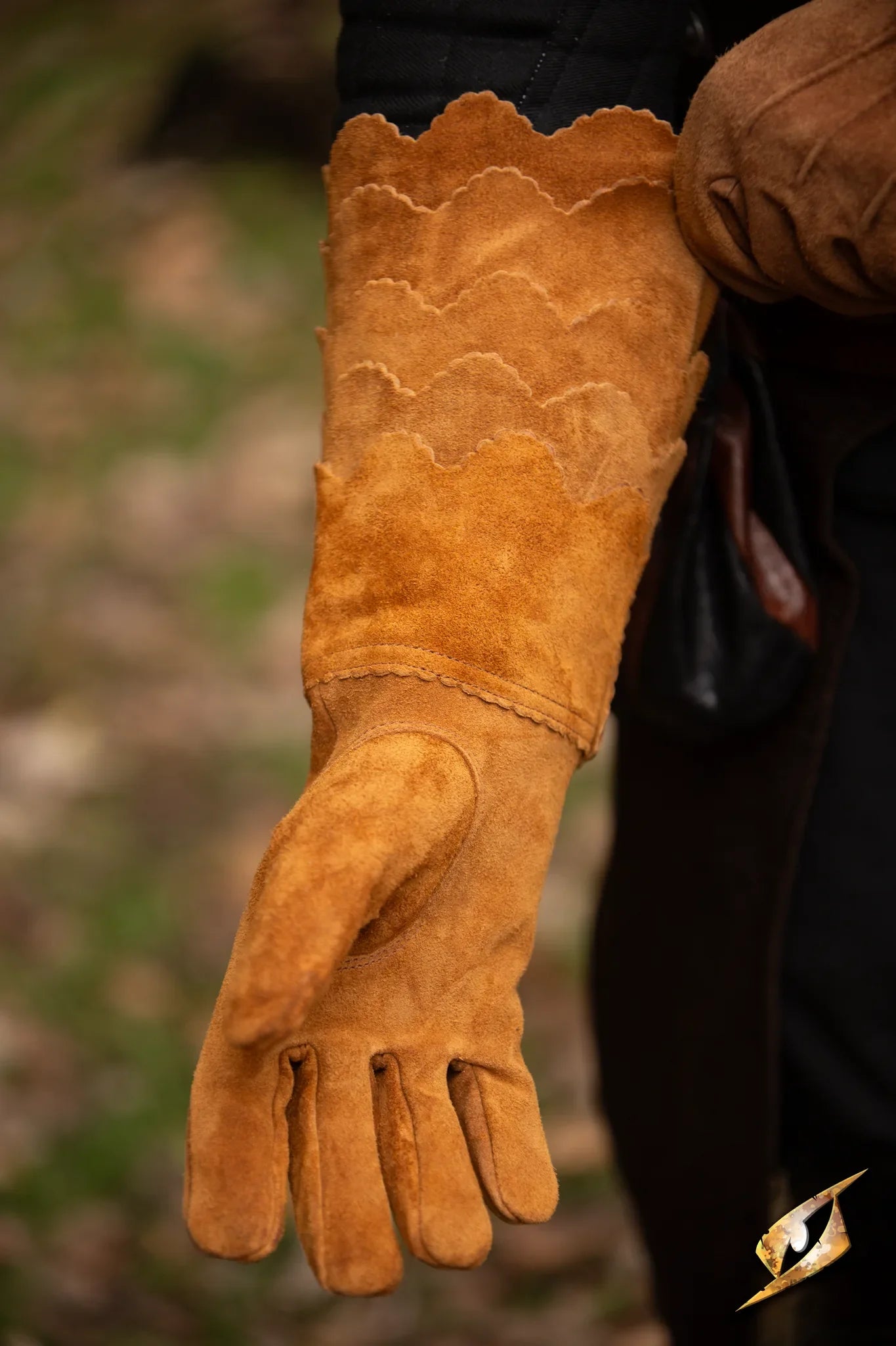Scales Gloves - Suede