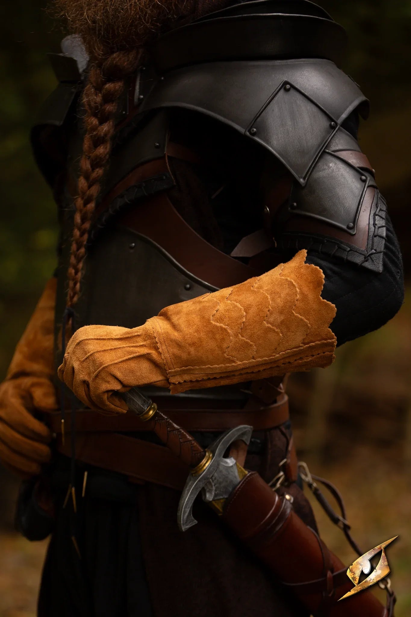 Scales Gloves - Suede
