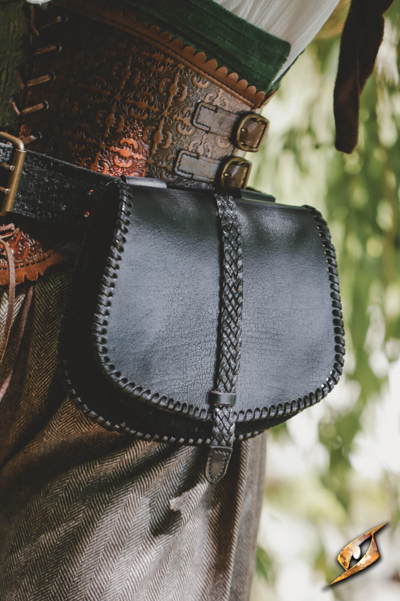Medieval Laced Pouch - Large
