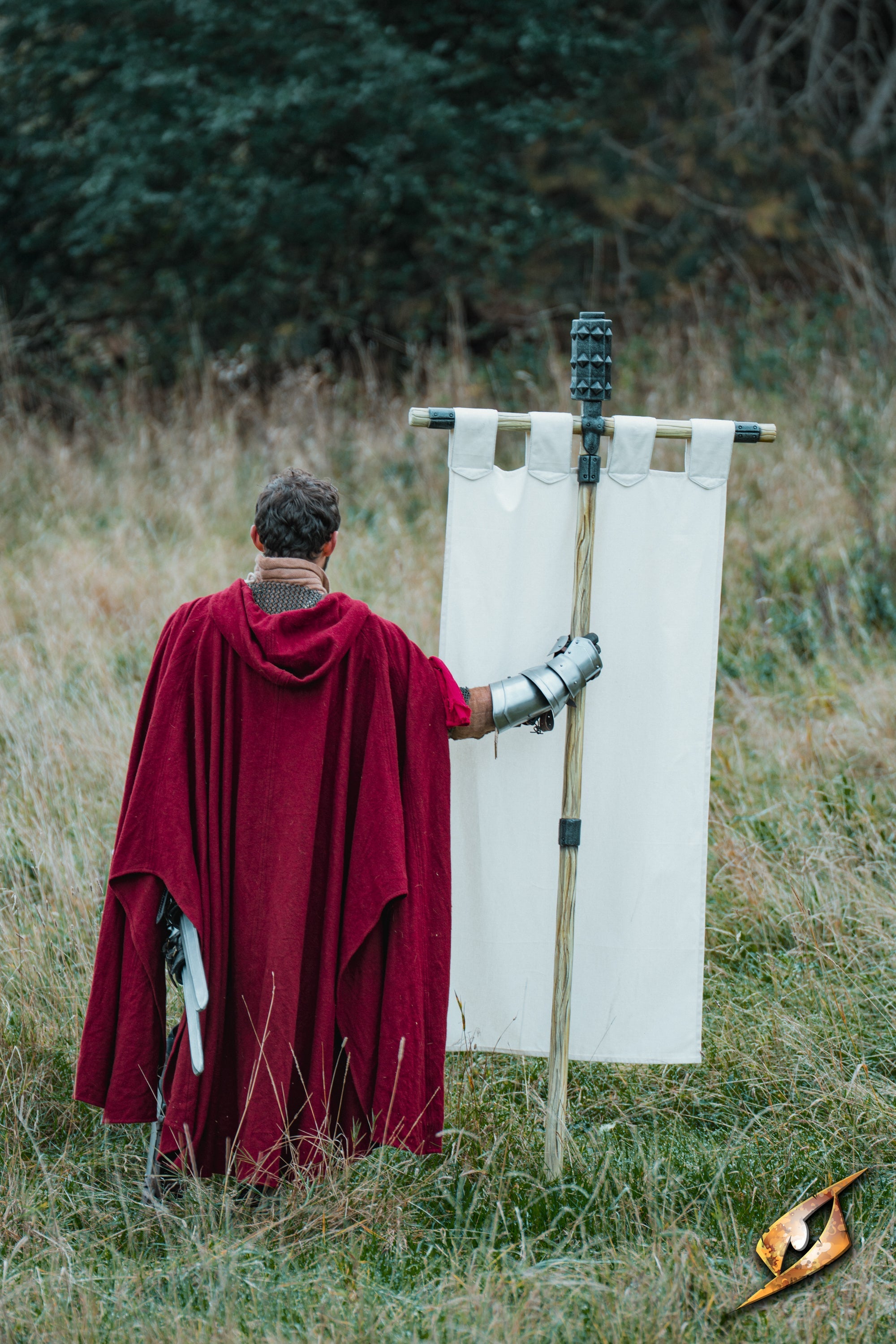 Complete Battle Standard Set - Spiked Mace Top