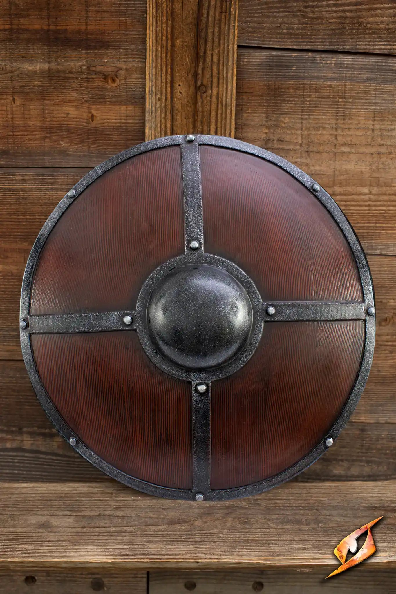 Ironshod Shield - Wood - 60 cm