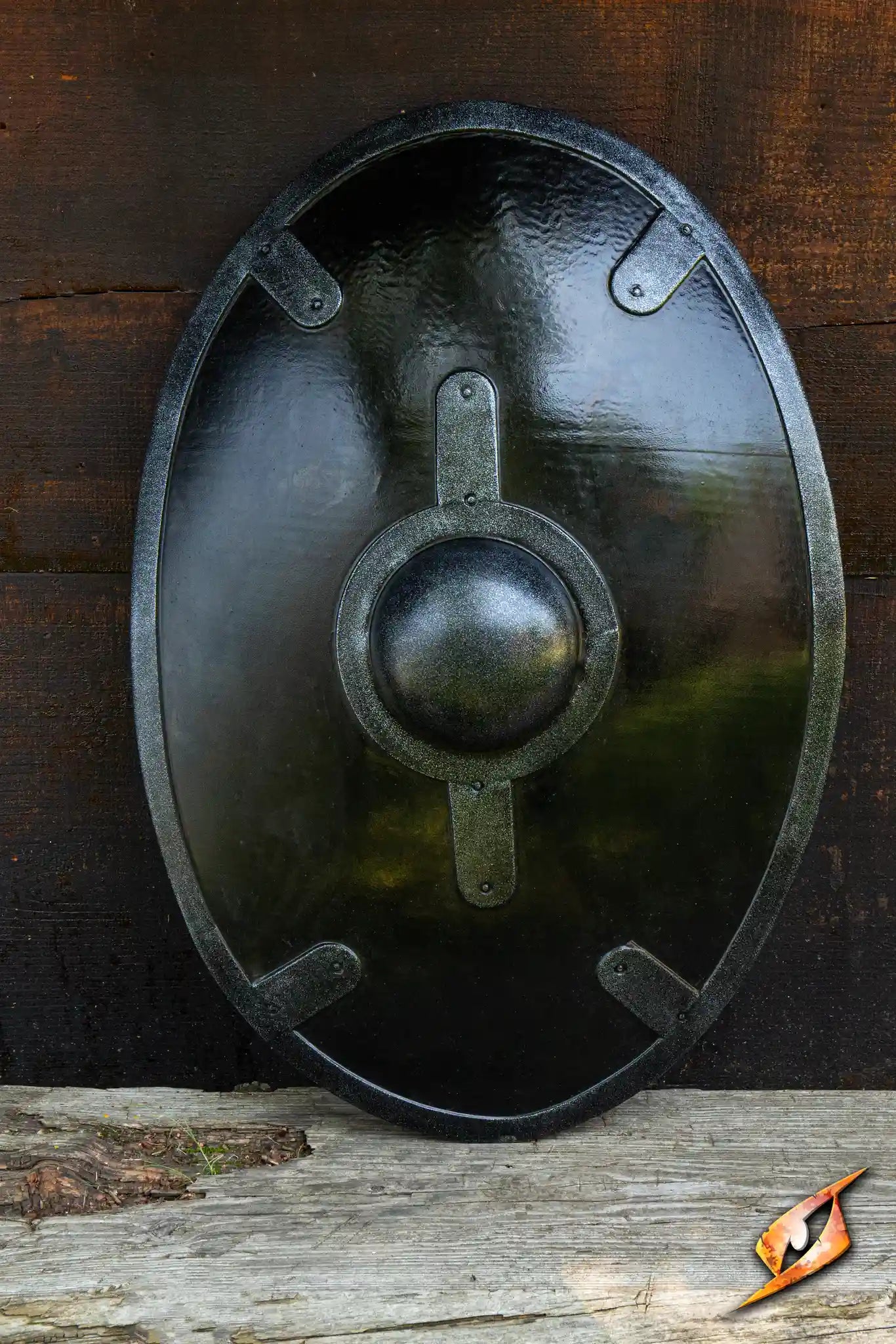 Black Auxillay Shield