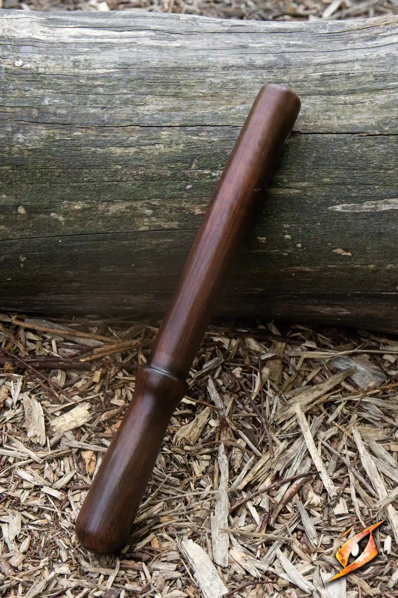 Belaying Pin made from durable foam, appearing like real wood, perfect for LARP and role-play.