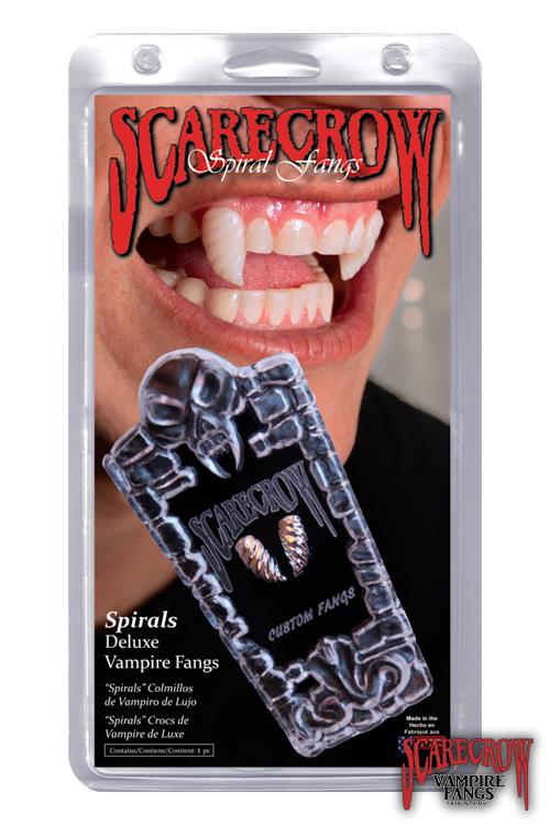 ScareCrow Vampire Fangs - Spiral