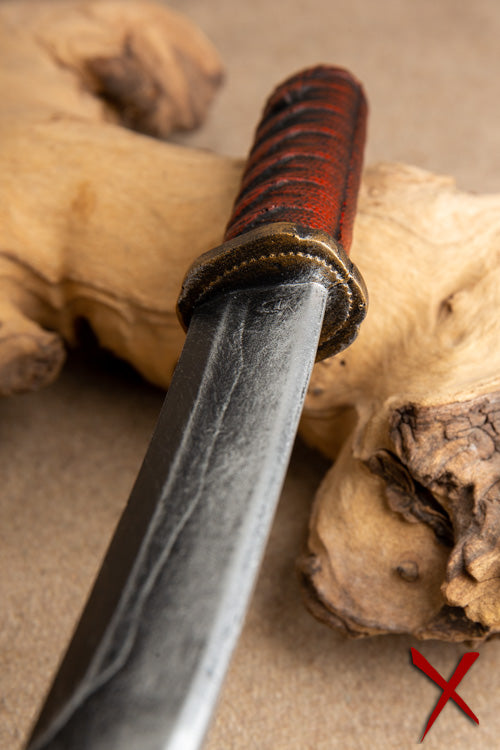 Tanto Throwing Knife Red