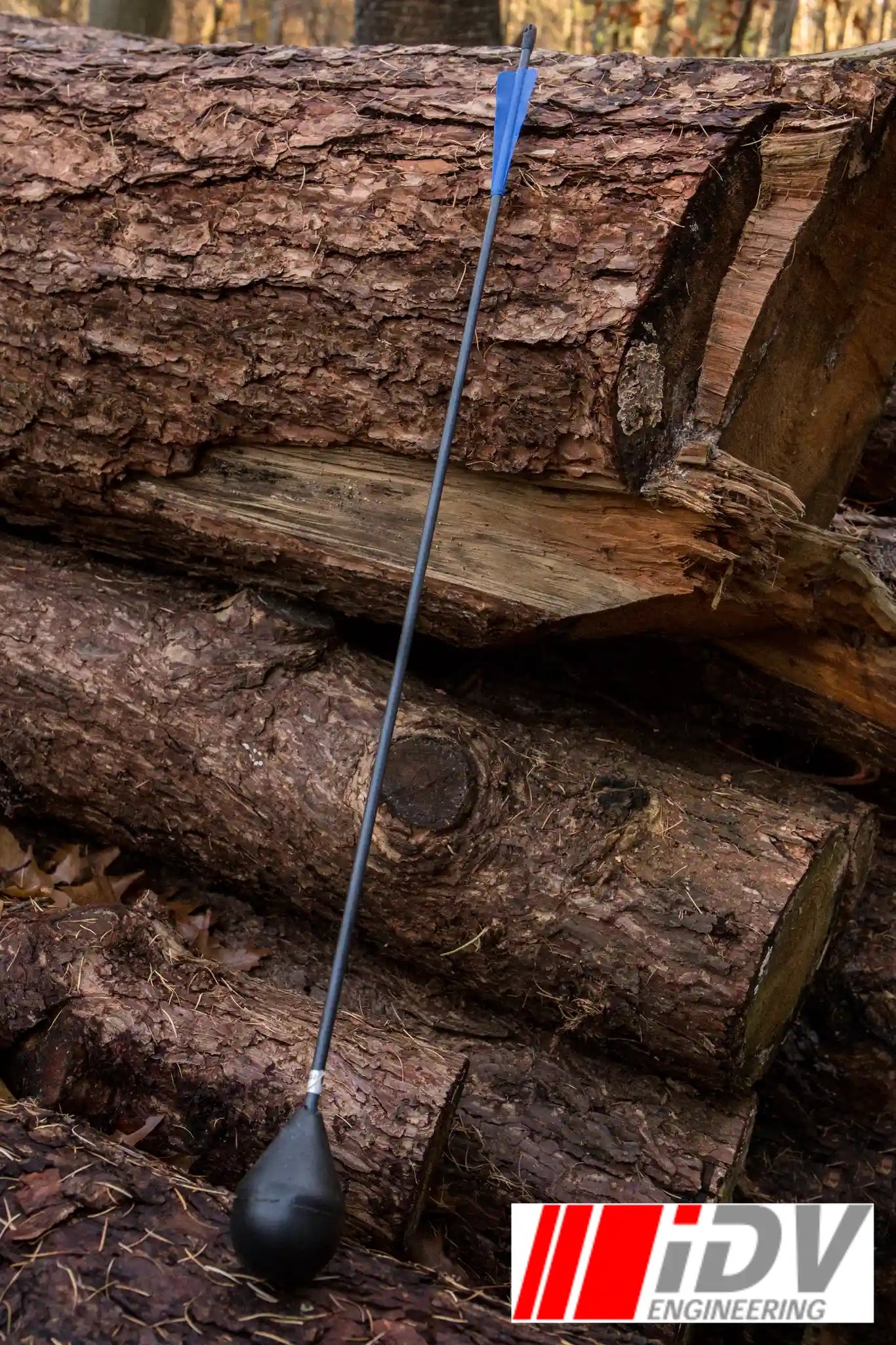 Arrow - Round Head - Black Shaft