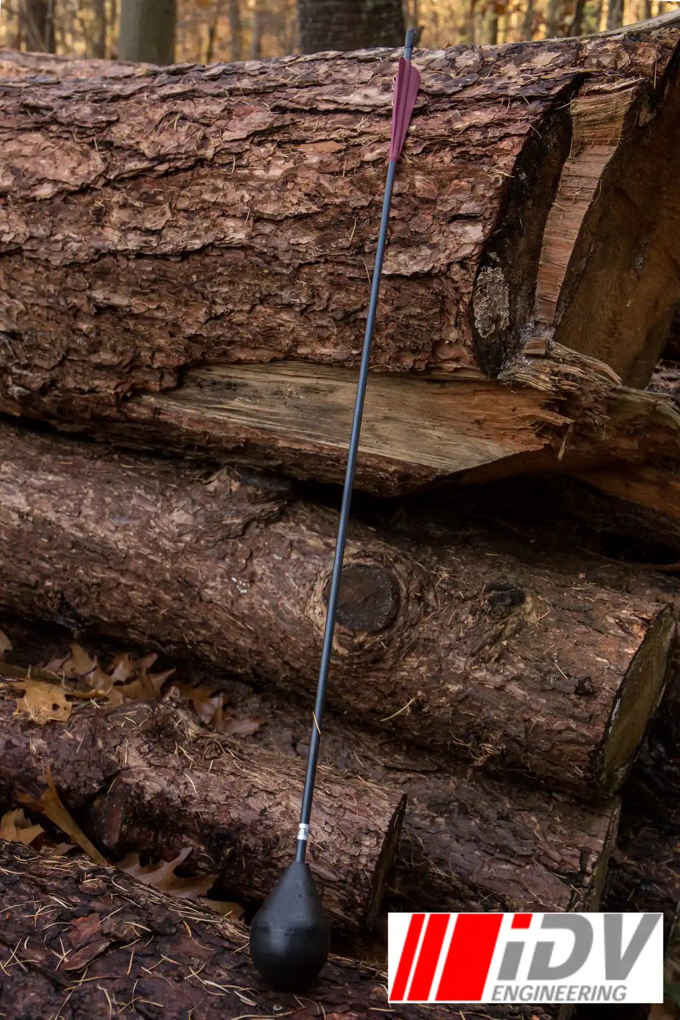 Arrow - Round Head - Black Shaft