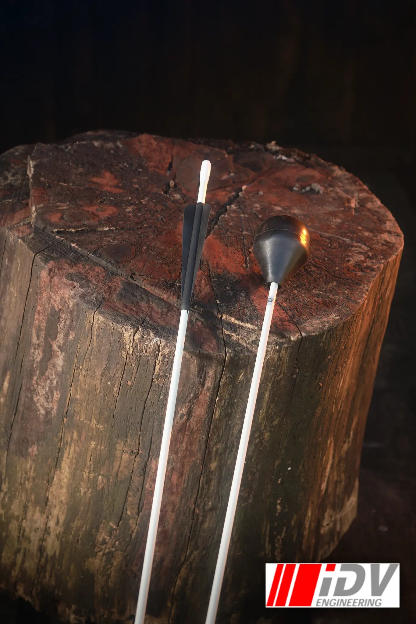 Arrow - Round Head - White Shaft