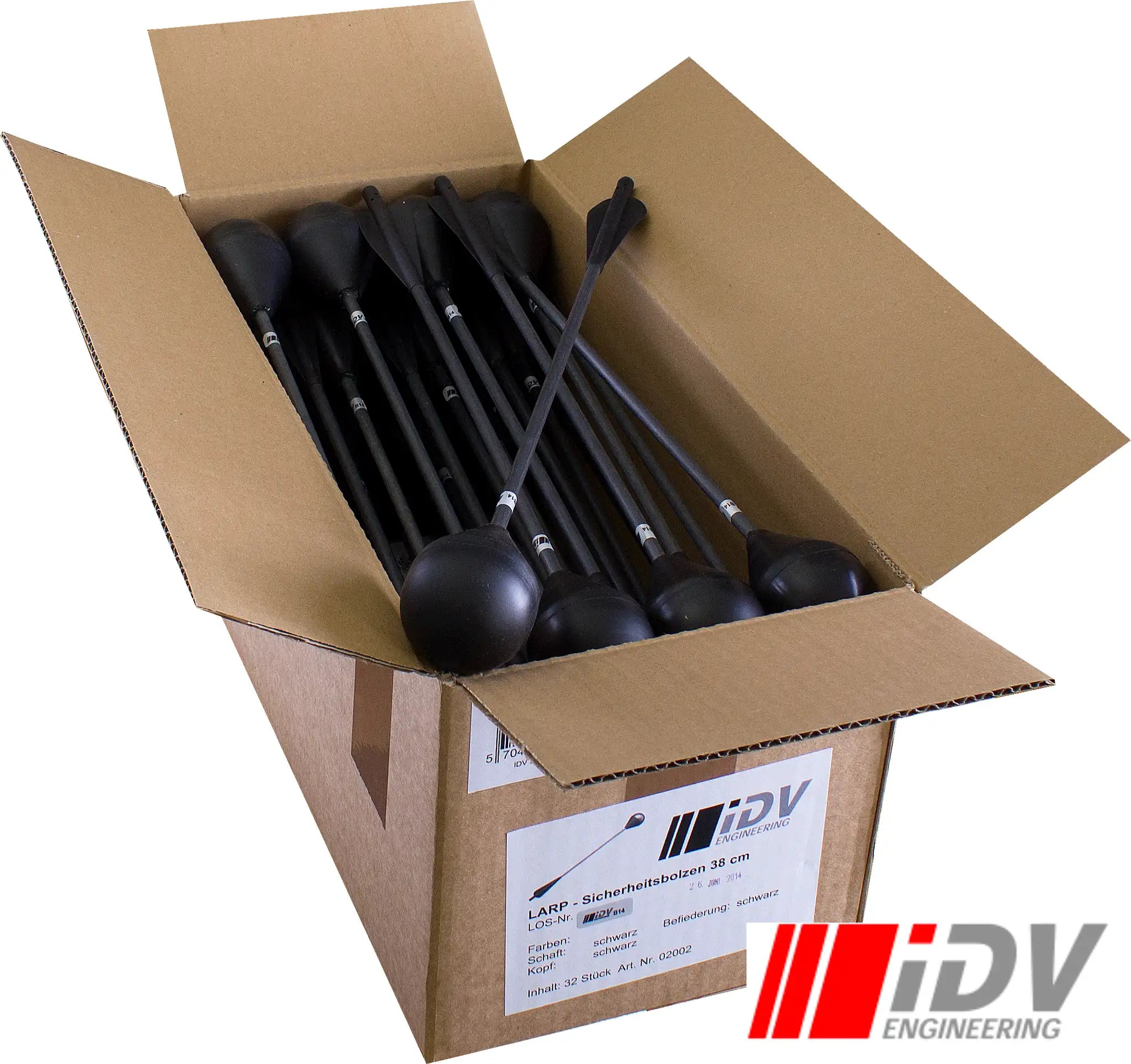 Bolt - Round Head - 15" - Black/Black
