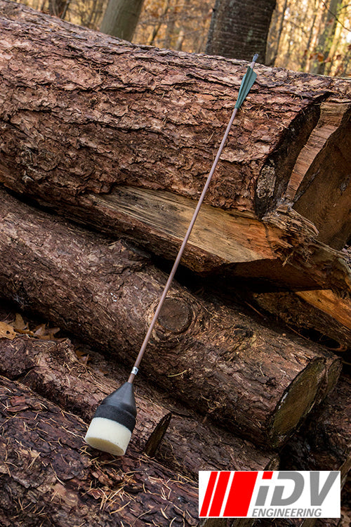 Arrow - Flat Head - Black Shaft
