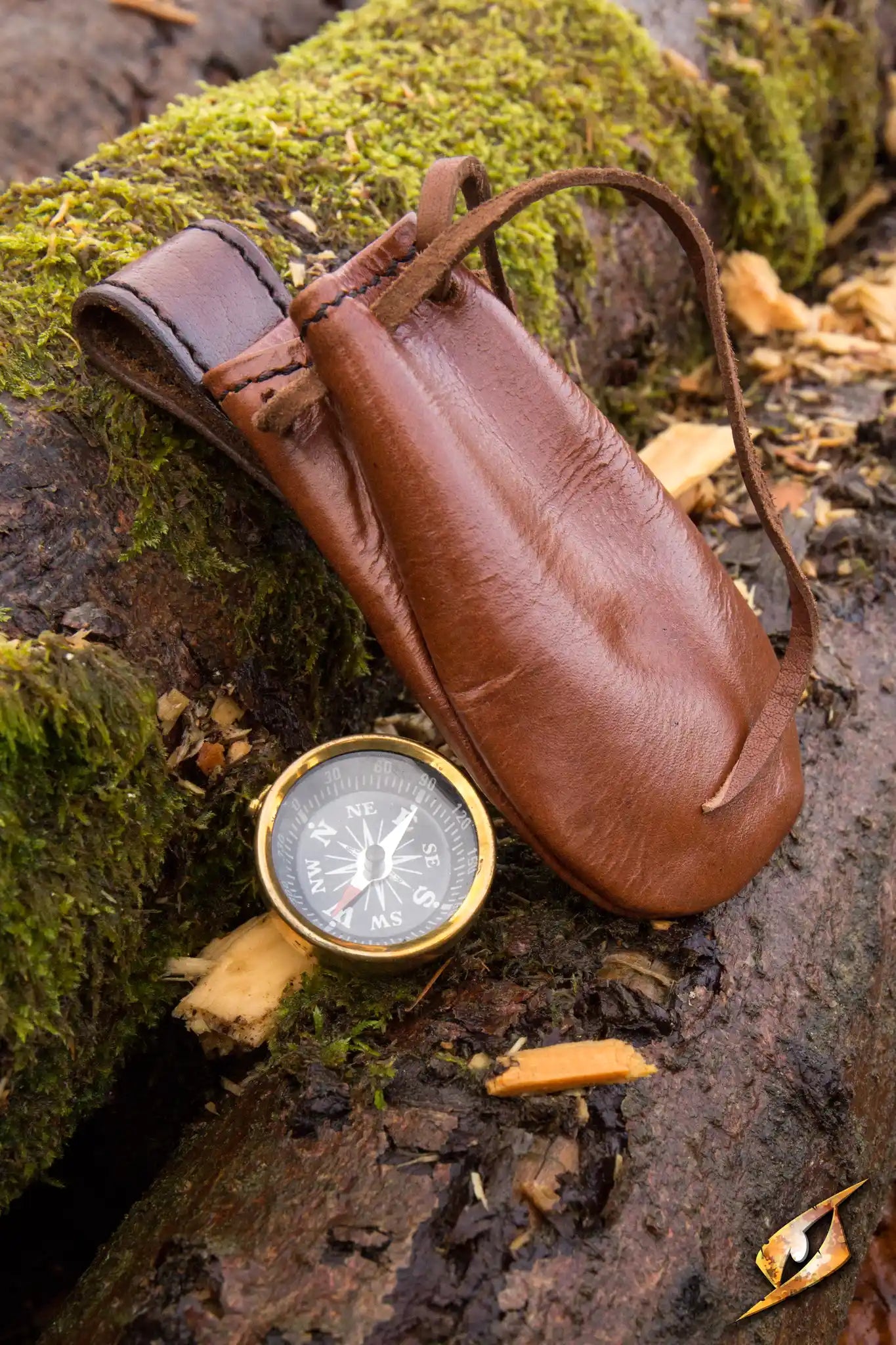 Compass - W. Leather Pouch
