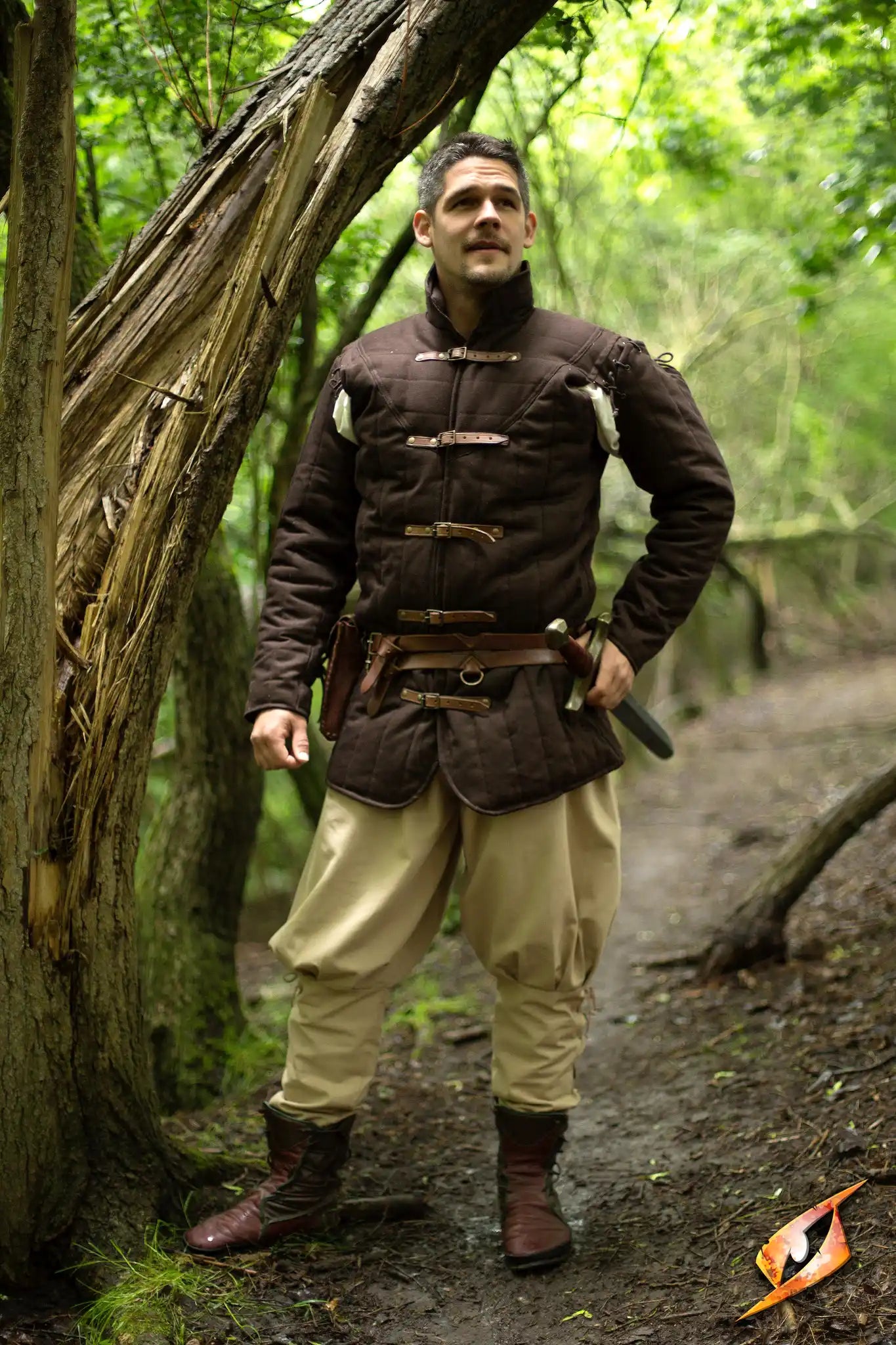 Gambeson Warrior With Long Sleeves