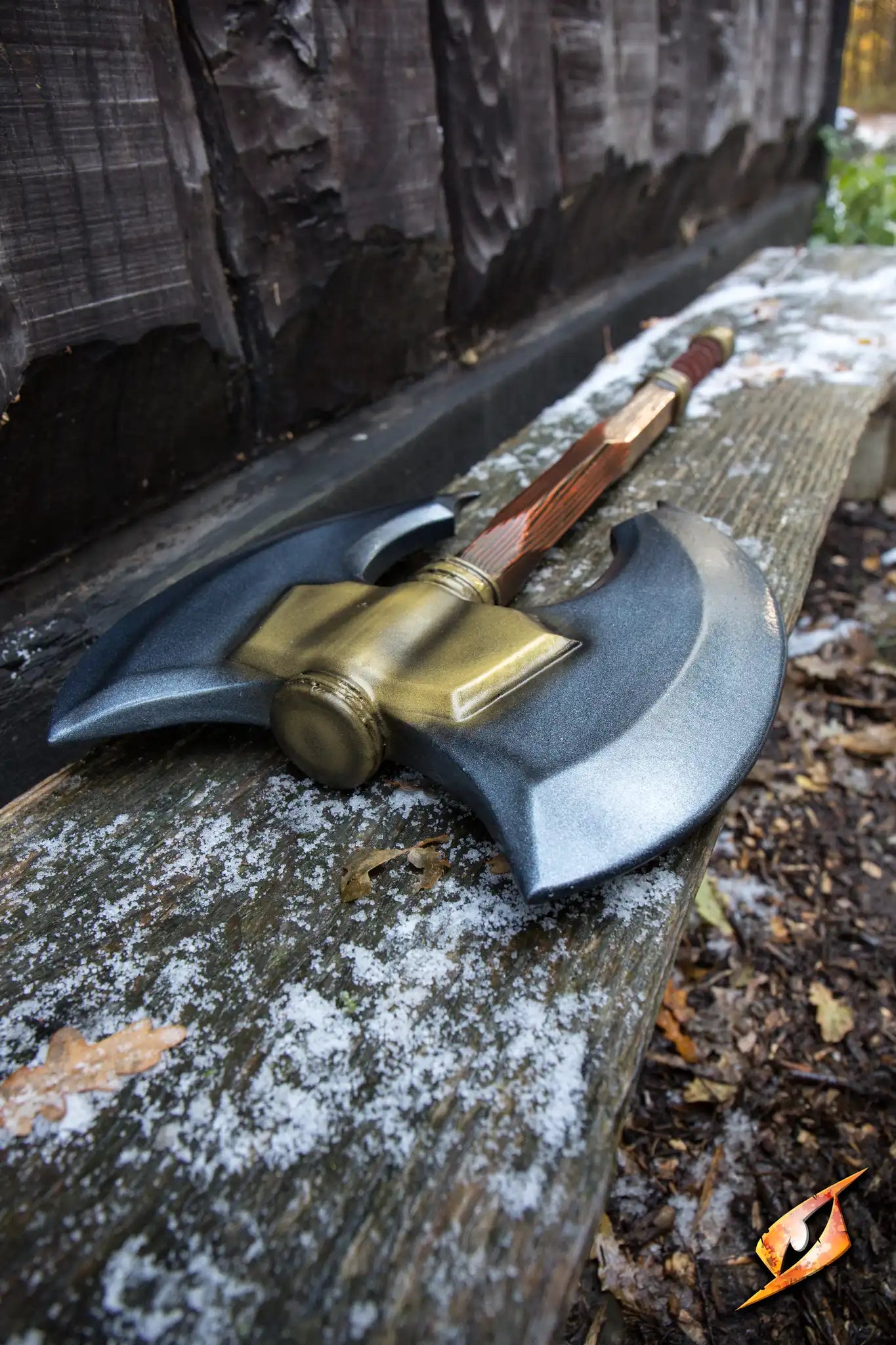 Doubleheaded Battle Axe - 85 cm