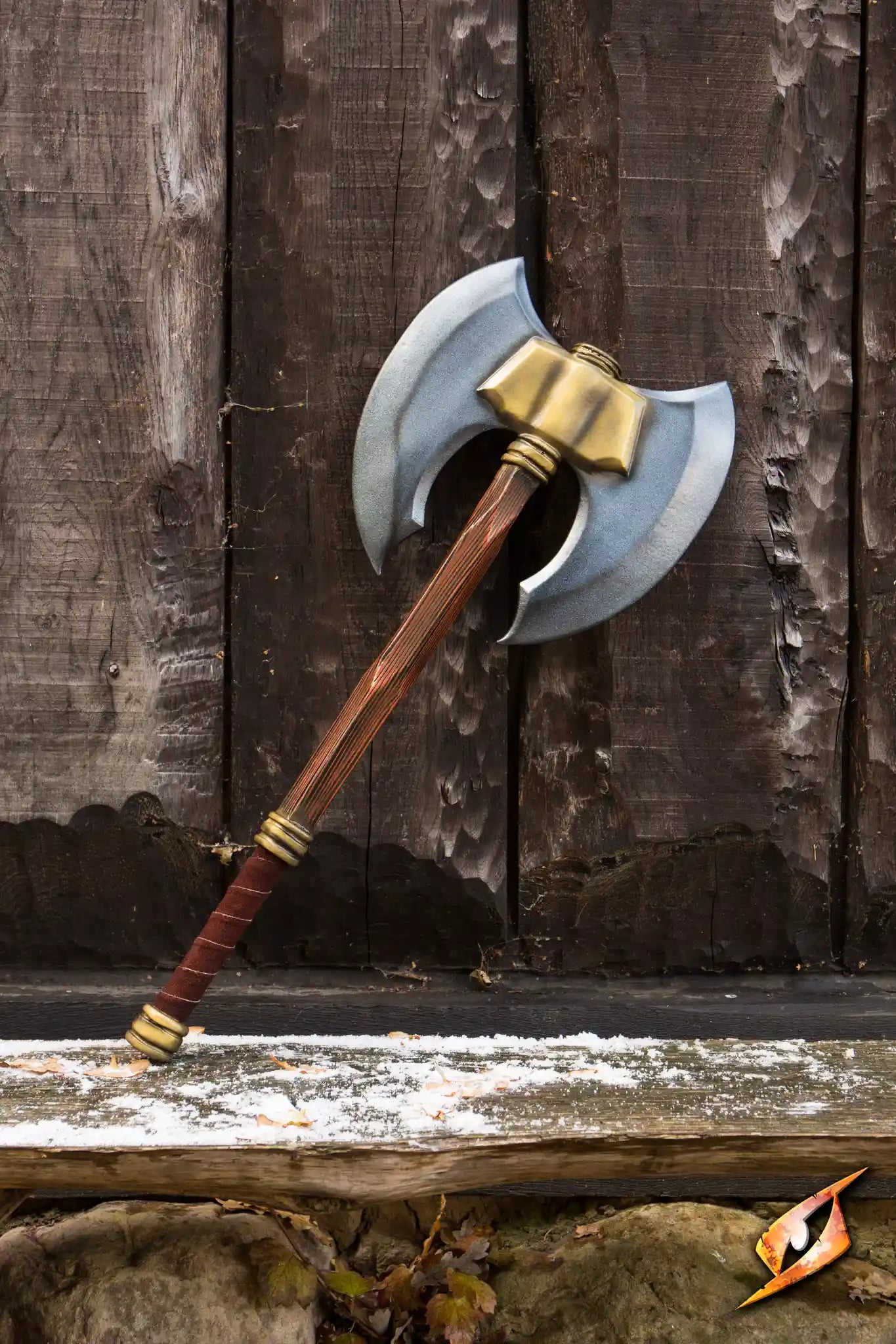 Doubleheaded Battle Axe - 85 cm