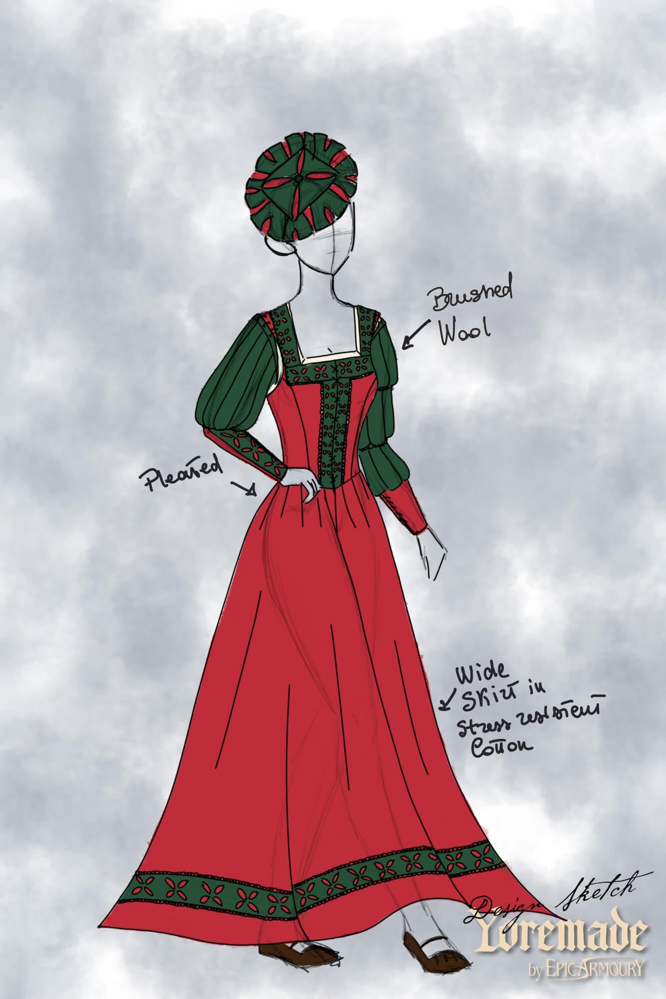Kampfrau dress