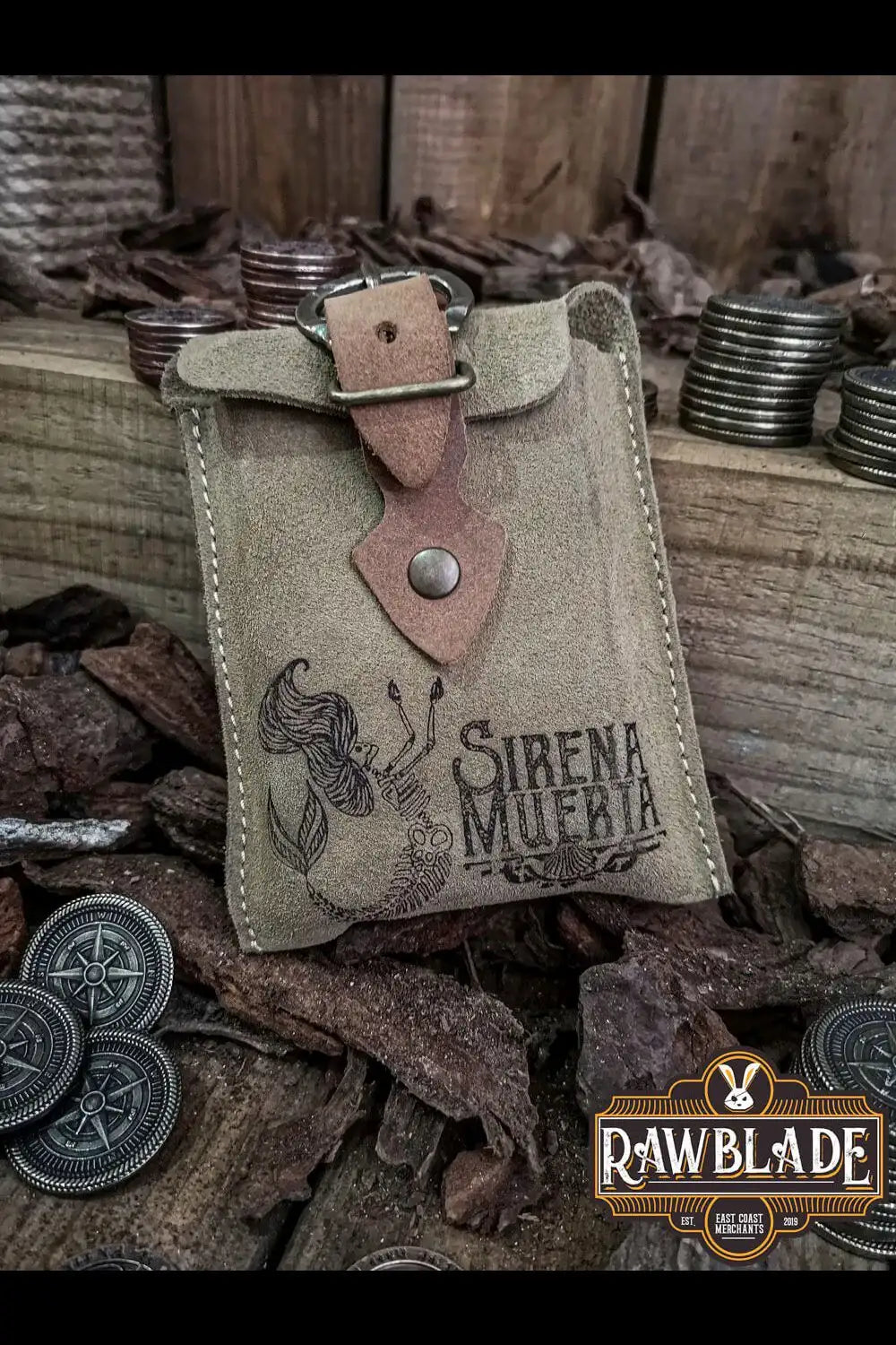 Dead Mermaid Pirate Poker Deck