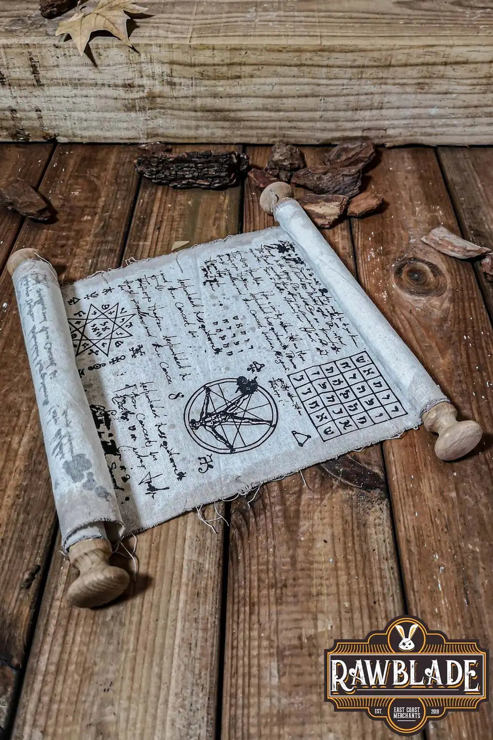 Witcher Scroll With Leather Strap