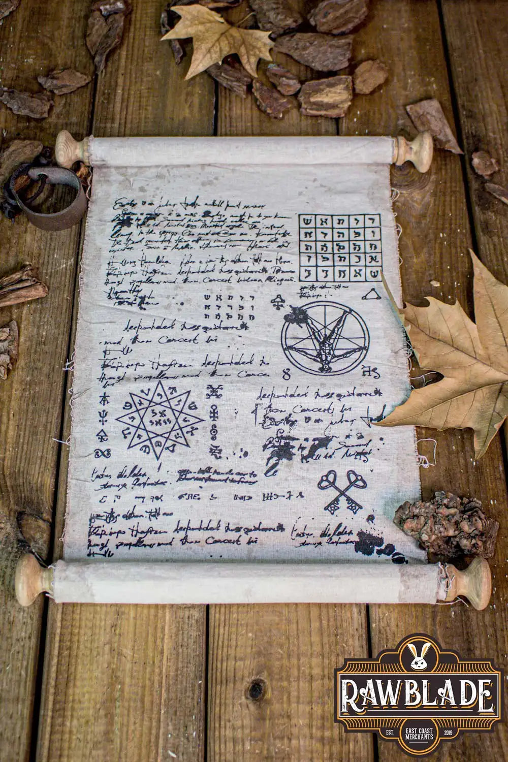 Witcher Scroll With Leather Strap
