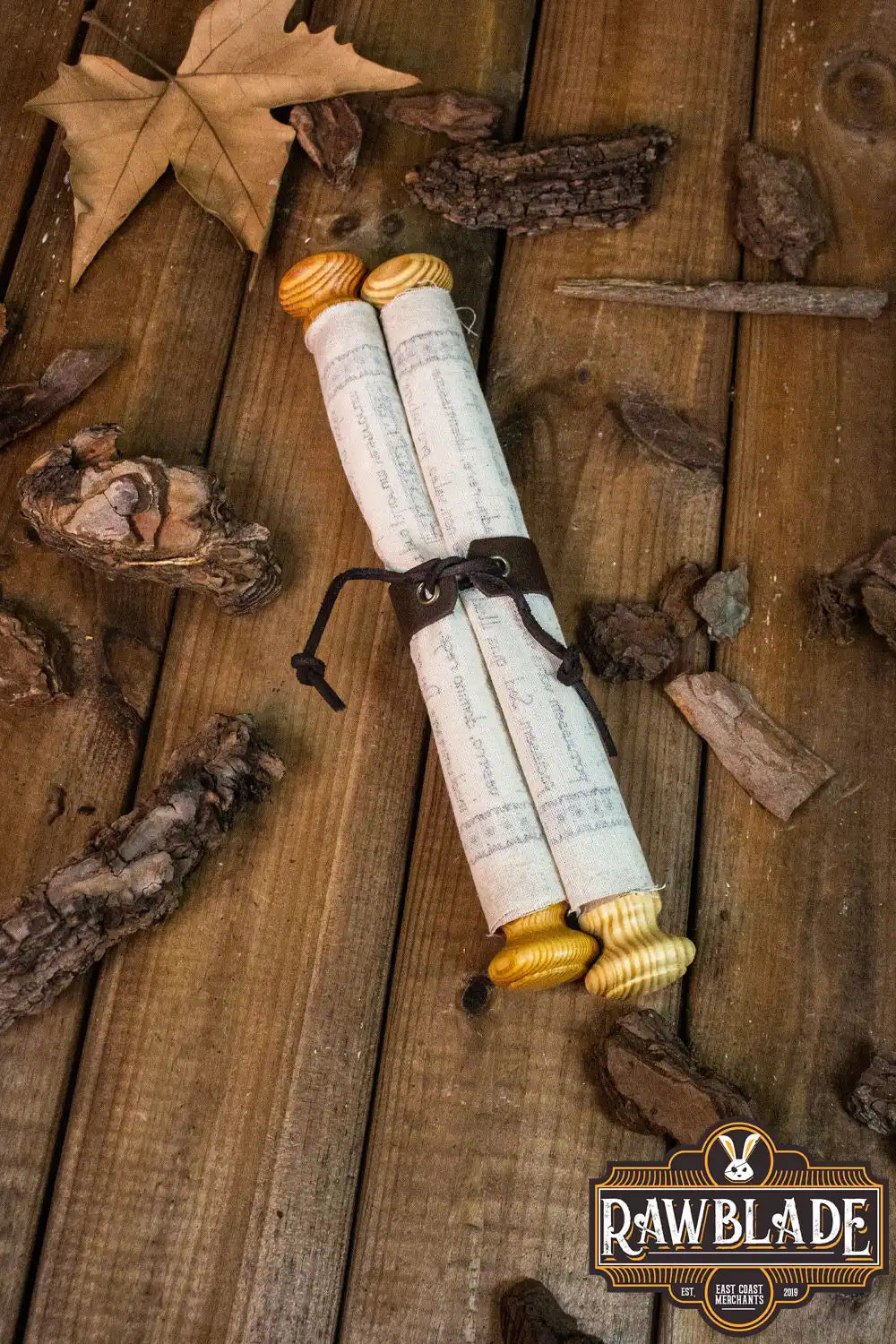 Medieval Scroll With Leather Strap