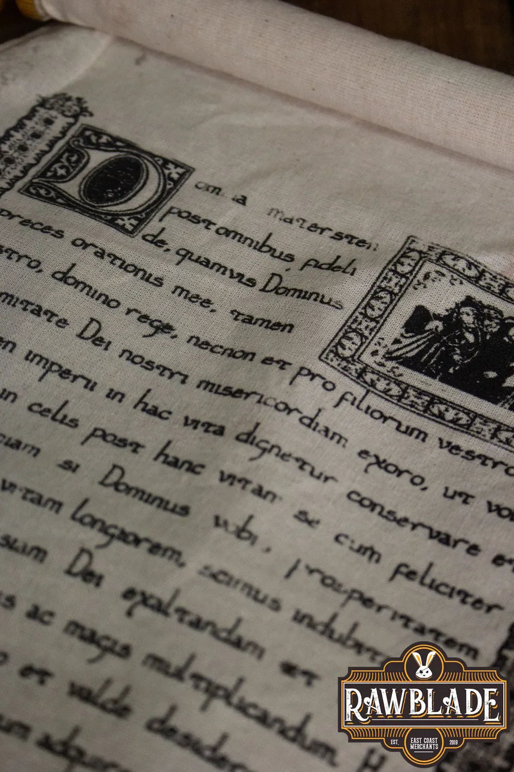Medieval Scroll With Leather Strap