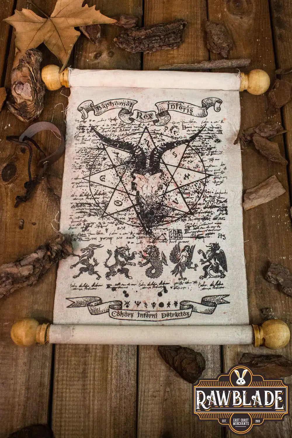 Summoner Scroll With Leather Strap