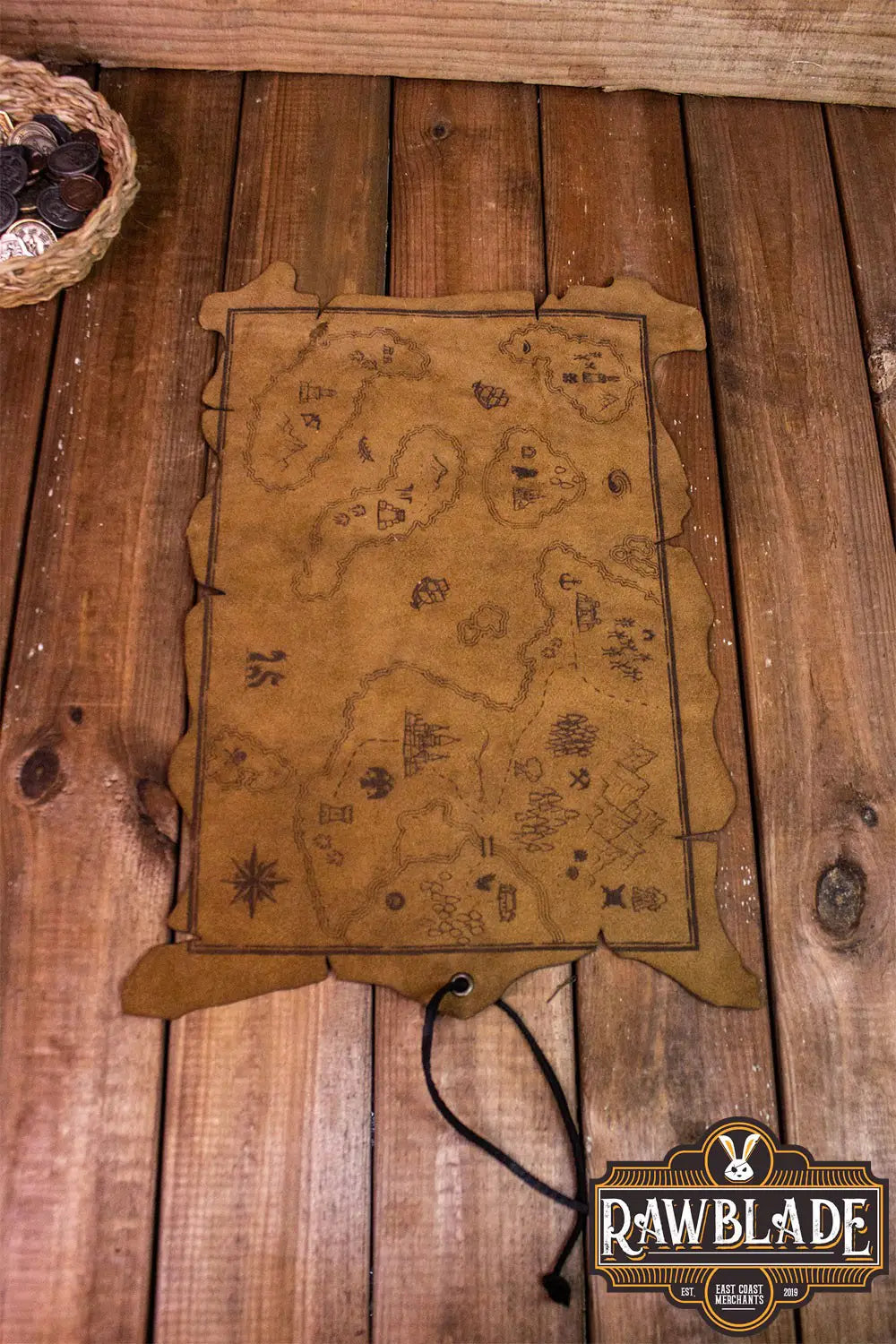 Explorer Map, Split Leather