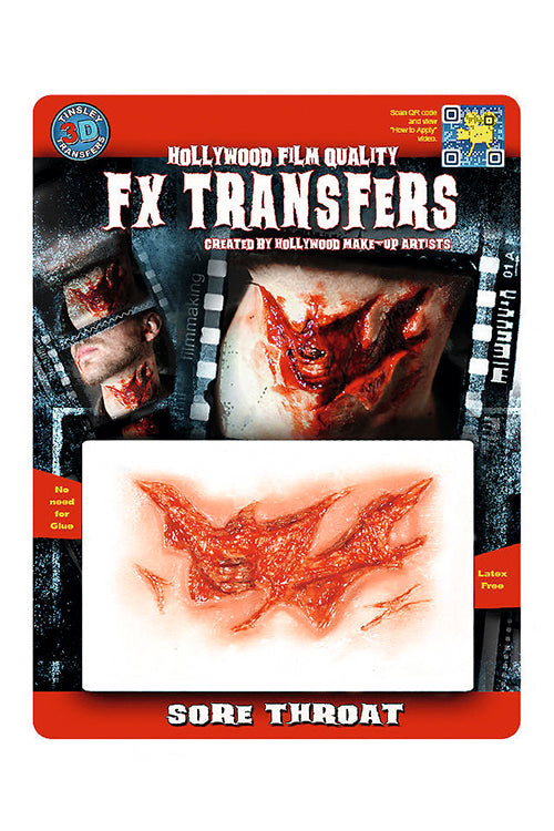 Sore Throat 3D FX Transfers